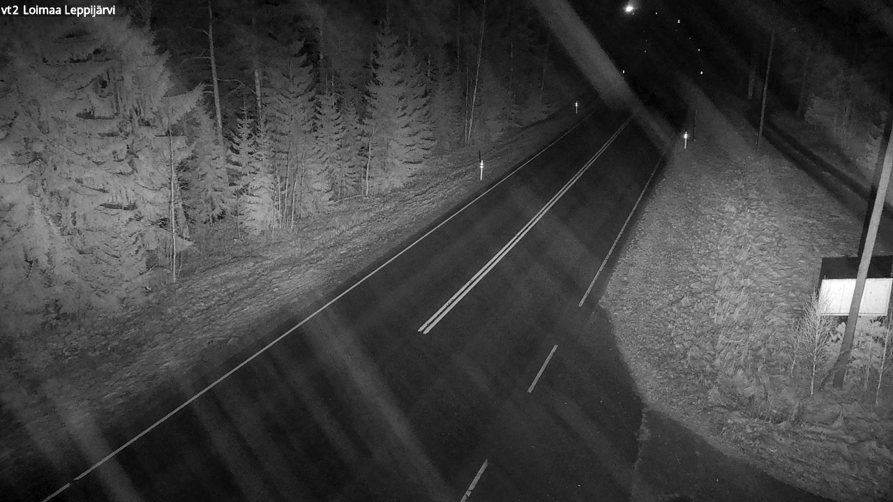 Weather Camera Image Väg 2 Loimaa, Leppijärvi, Loimaa, Varsinais-Suomi