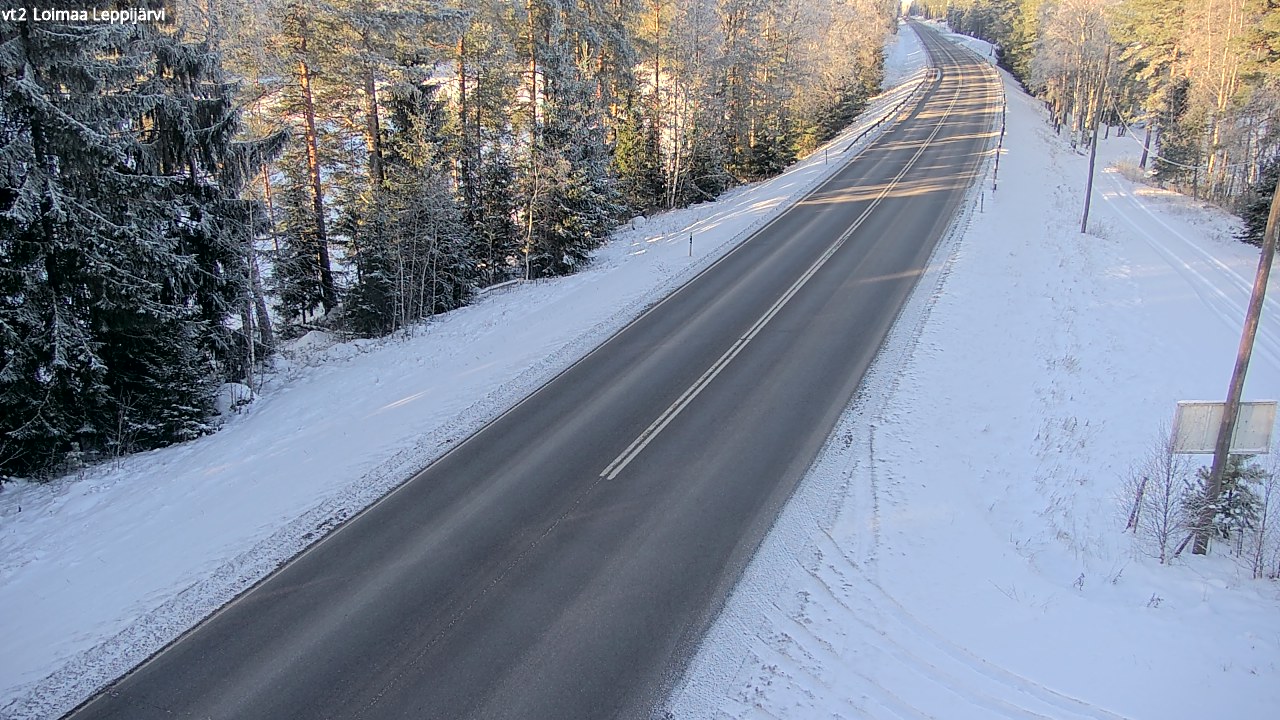 Weather Camera Image Road 2 Loimaa, Leppijärvi, Loimaa, Varsinais-Suomi