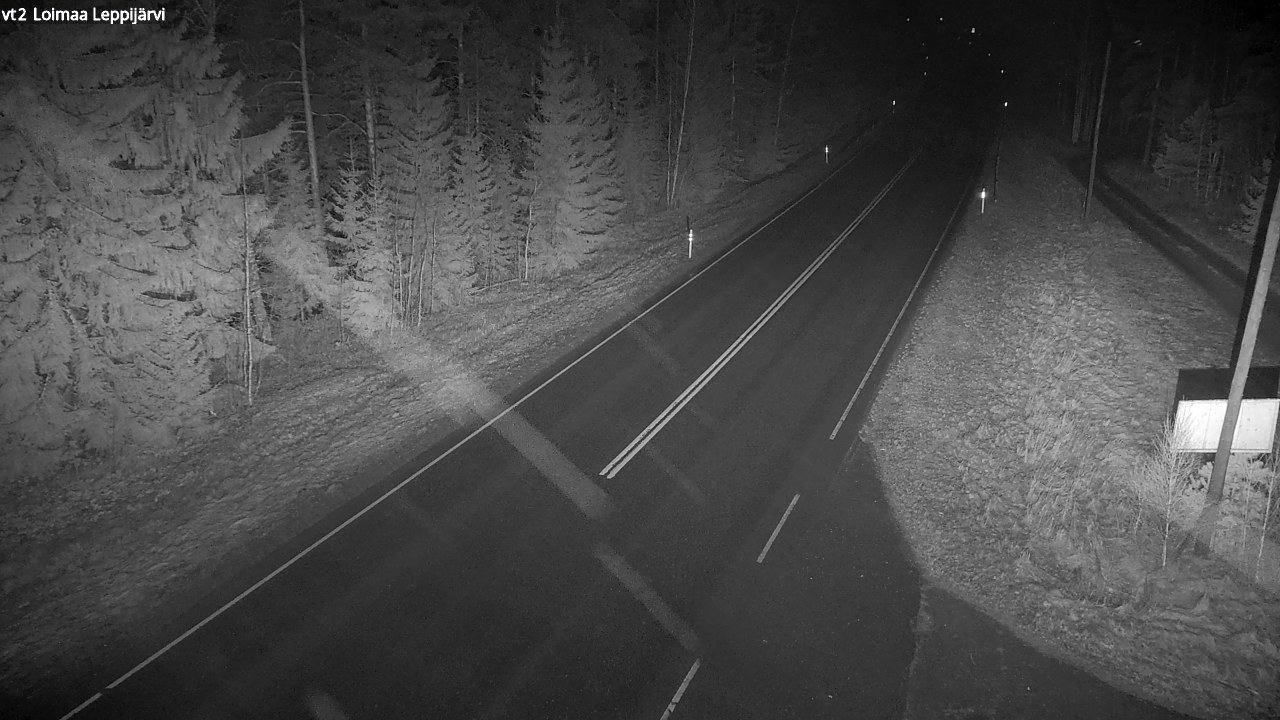 Weather Camera Image Road 2 Loimaa, Leppijärvi, Loimaa, Varsinais-Suomi