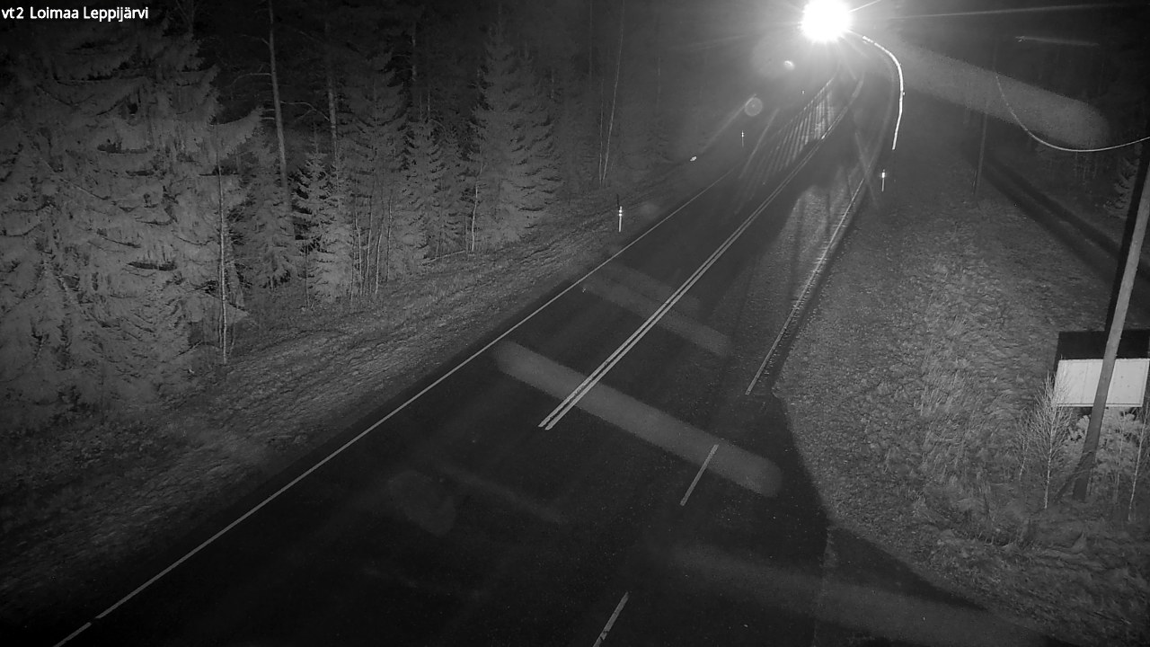 Weather Camera Image Väg 2 Loimaa, Leppijärvi, Loimaa, Varsinais-Suomi