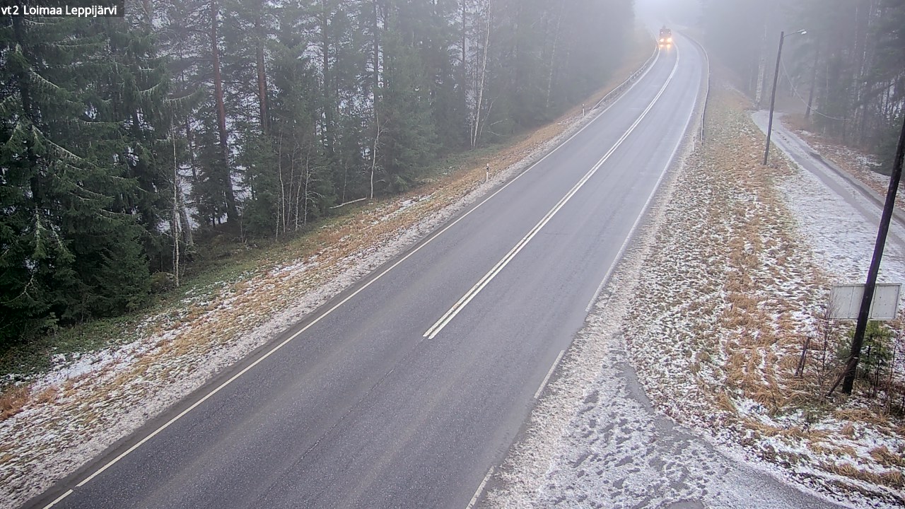 Weather Camera Image Väg 2 Loimaa, Leppijärvi, Loimaa, Varsinais-Suomi