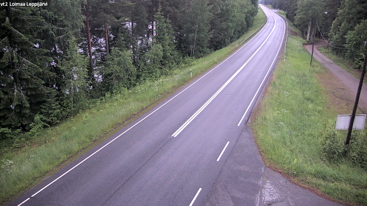 Weather Camera Image Väg 2 Loimaa, Leppijärvi, Loimaa, Varsinais-Suomi