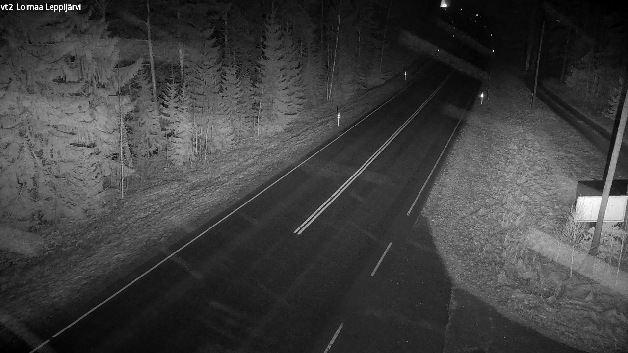 Weather Camera Image Väg 2 Loimaa, Leppijärvi, Loimaa, Varsinais-Suomi