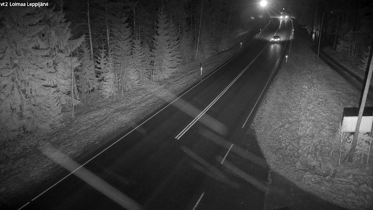 Weather Camera Image Väg 2 Loimaa, Leppijärvi, Loimaa, Varsinais-Suomi