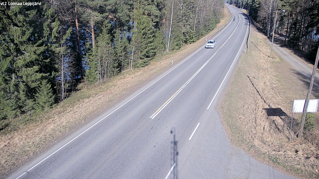 Kelikamerat Kuva Tie 2 Loimaa, Leppijärvi, Loimaa, Varsinais-Suomi