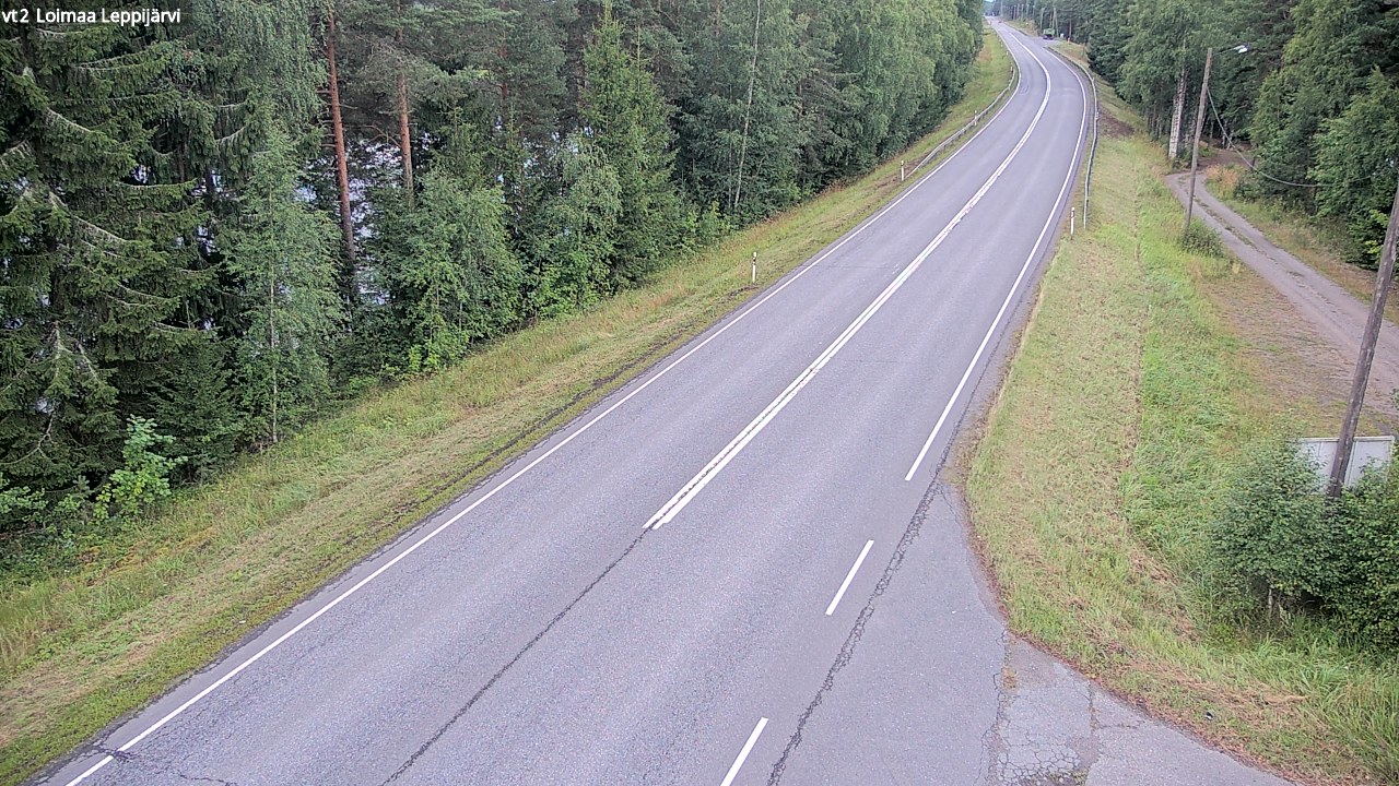 Weather Camera Image Väg 2 Loimaa, Leppijärvi, Loimaa, Varsinais-Suomi