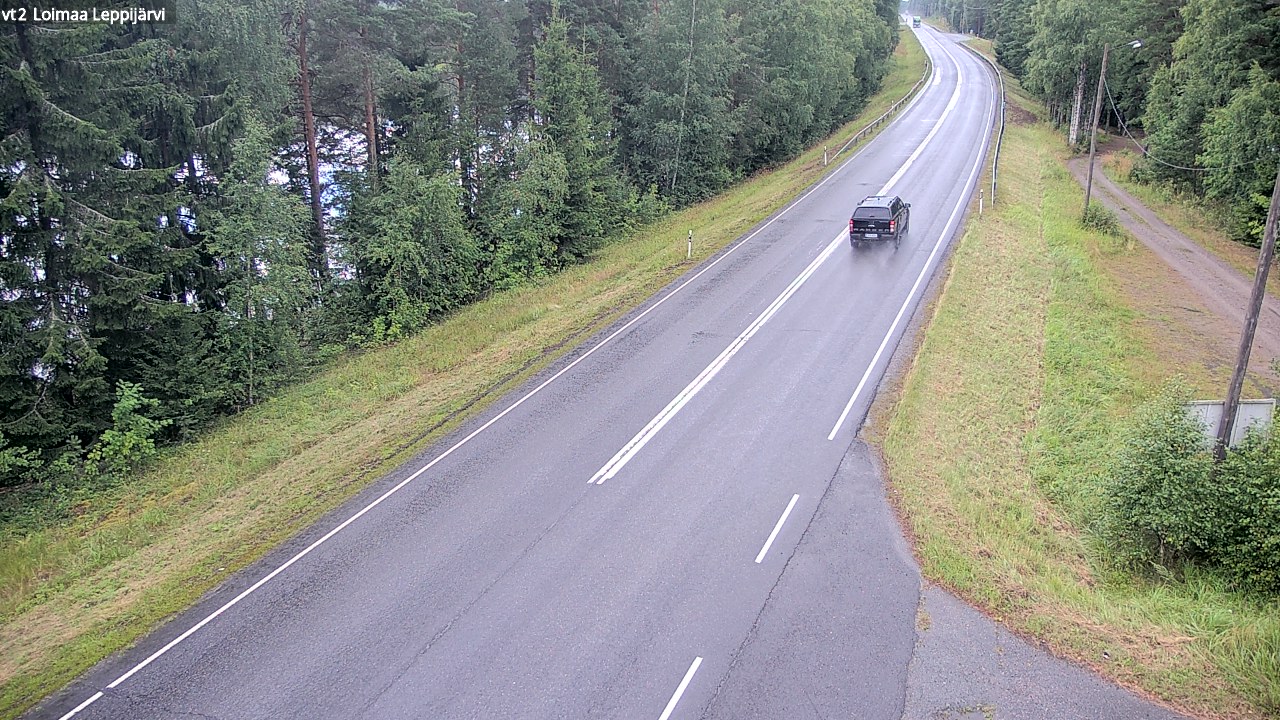 Weather Camera Image Väg 2 Loimaa, Leppijärvi, Loimaa, Varsinais-Suomi