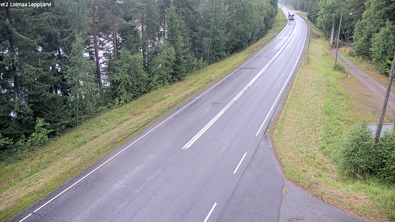 Weather Camera Image Väg 2 Loimaa, Leppijärvi, Loimaa, Varsinais-Suomi