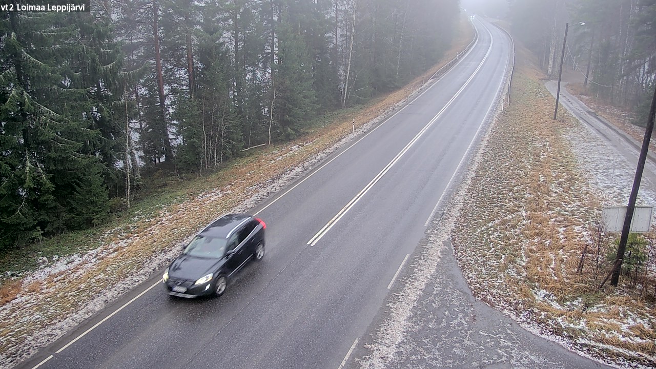 Weather Camera Image Väg 2 Loimaa, Leppijärvi, Loimaa, Varsinais-Suomi