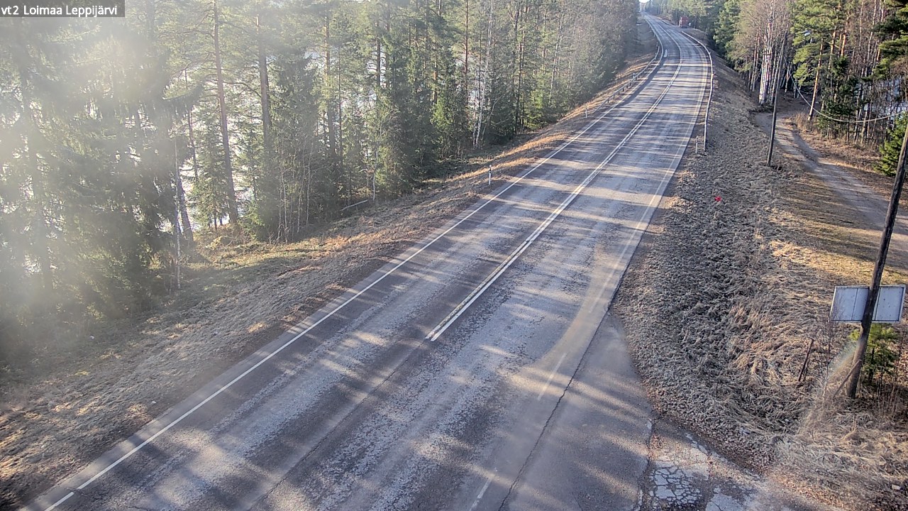 Weather Camera Image Road 2 Loimaa, Leppijärvi, Loimaa, Varsinais-Suomi