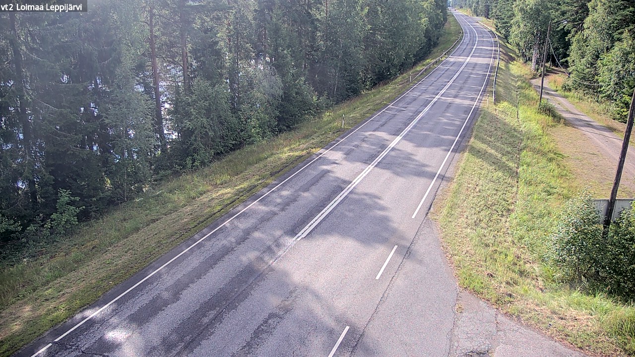 Weather Camera Image Väg 2 Loimaa, Leppijärvi, Loimaa, Varsinais-Suomi
