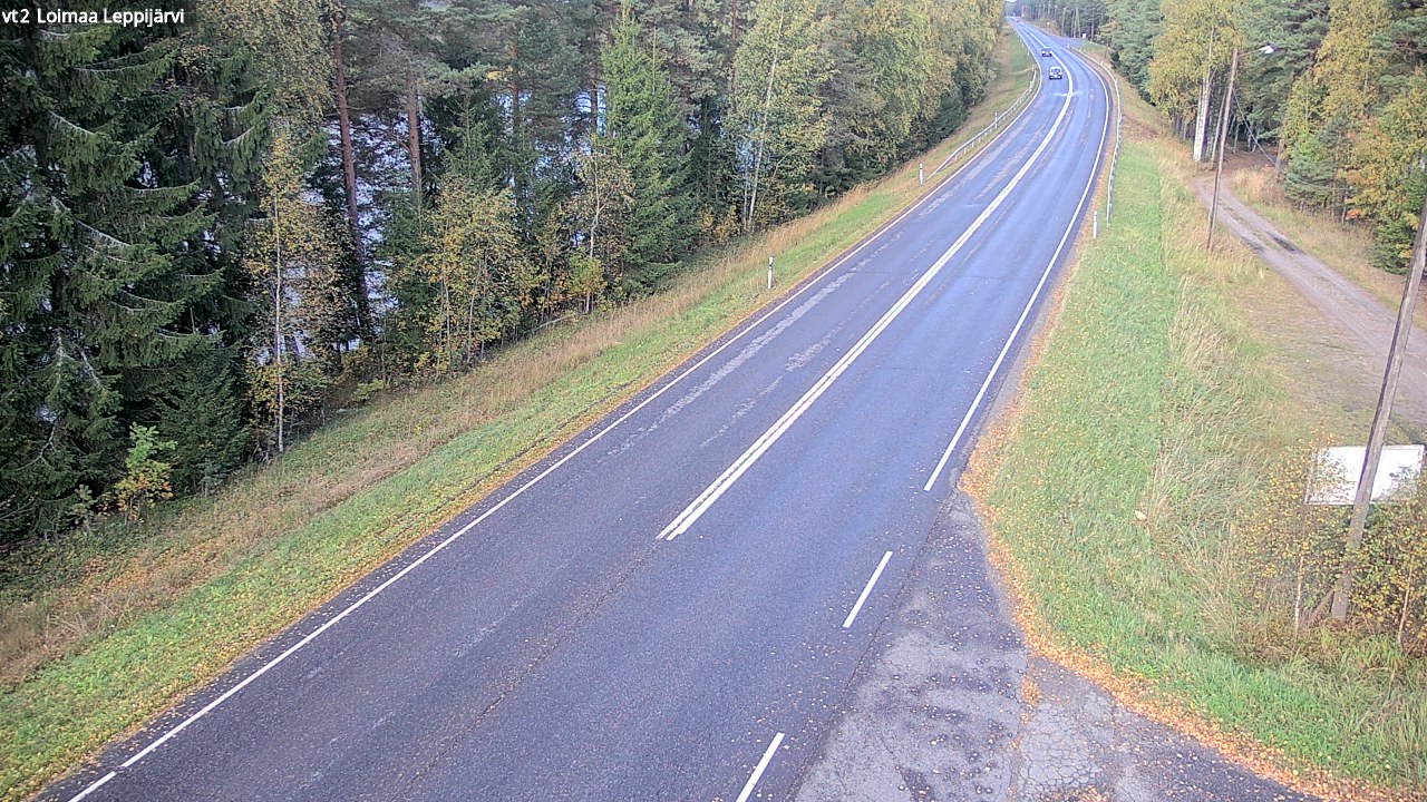 Weather Camera Image Road 2 Loimaa, Leppijärvi, Loimaa, Varsinais-Suomi