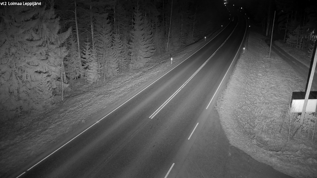 Weather Camera Image Väg 2 Loimaa, Leppijärvi, Loimaa, Varsinais-Suomi