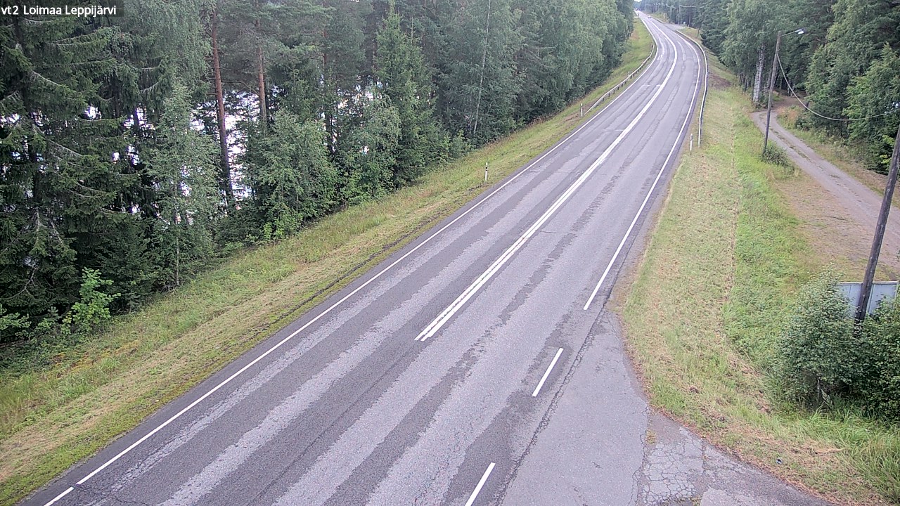 Weather Camera Image Väg 2 Loimaa, Leppijärvi, Loimaa, Varsinais-Suomi