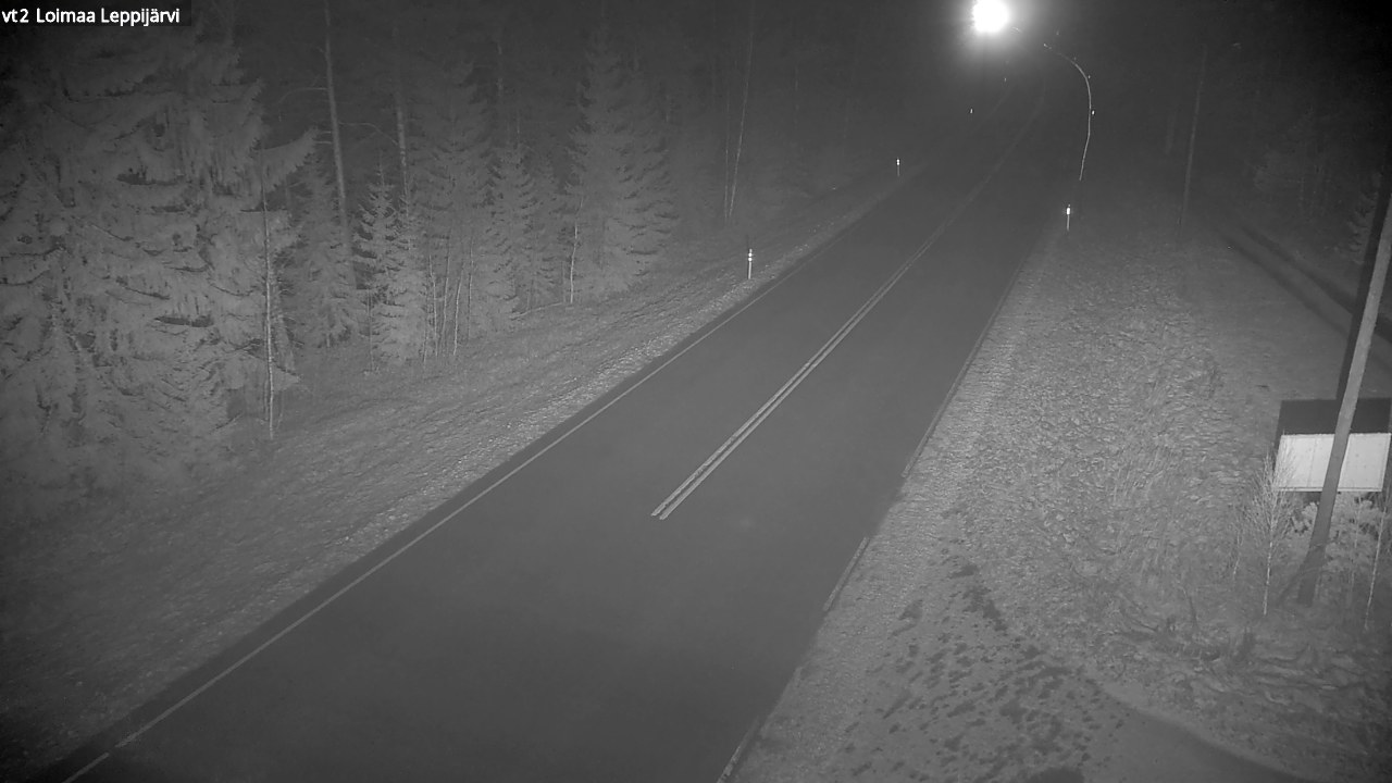 Weather Camera Image Väg 2 Loimaa, Leppijärvi, Loimaa, Varsinais-Suomi