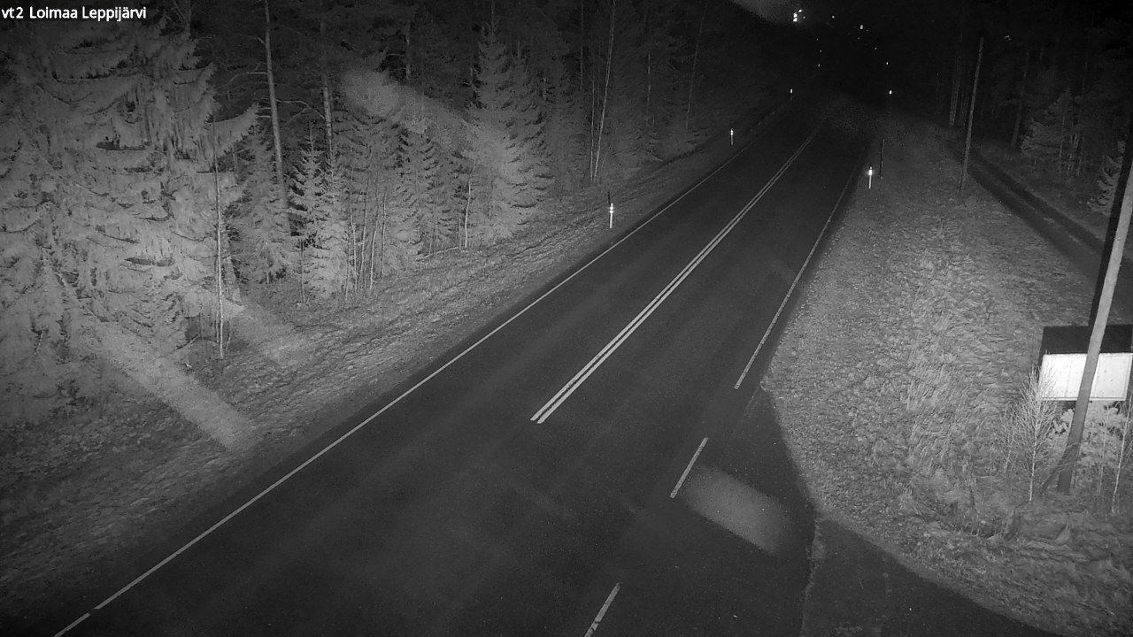 Weather Camera Image Road 2 Loimaa, Leppijärvi, Loimaa, Varsinais-Suomi