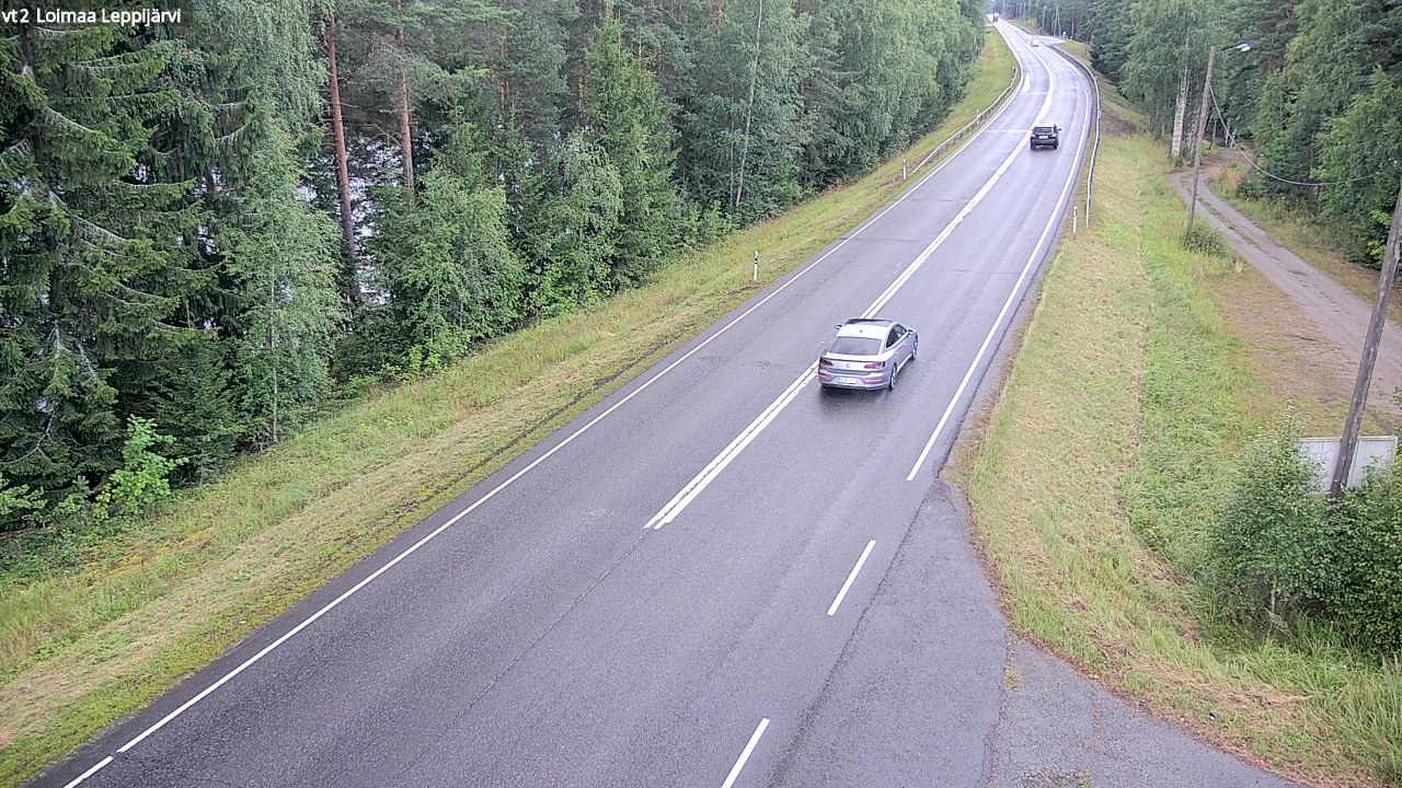 Weather Camera Image Väg 2 Loimaa, Leppijärvi, Loimaa, Varsinais-Suomi