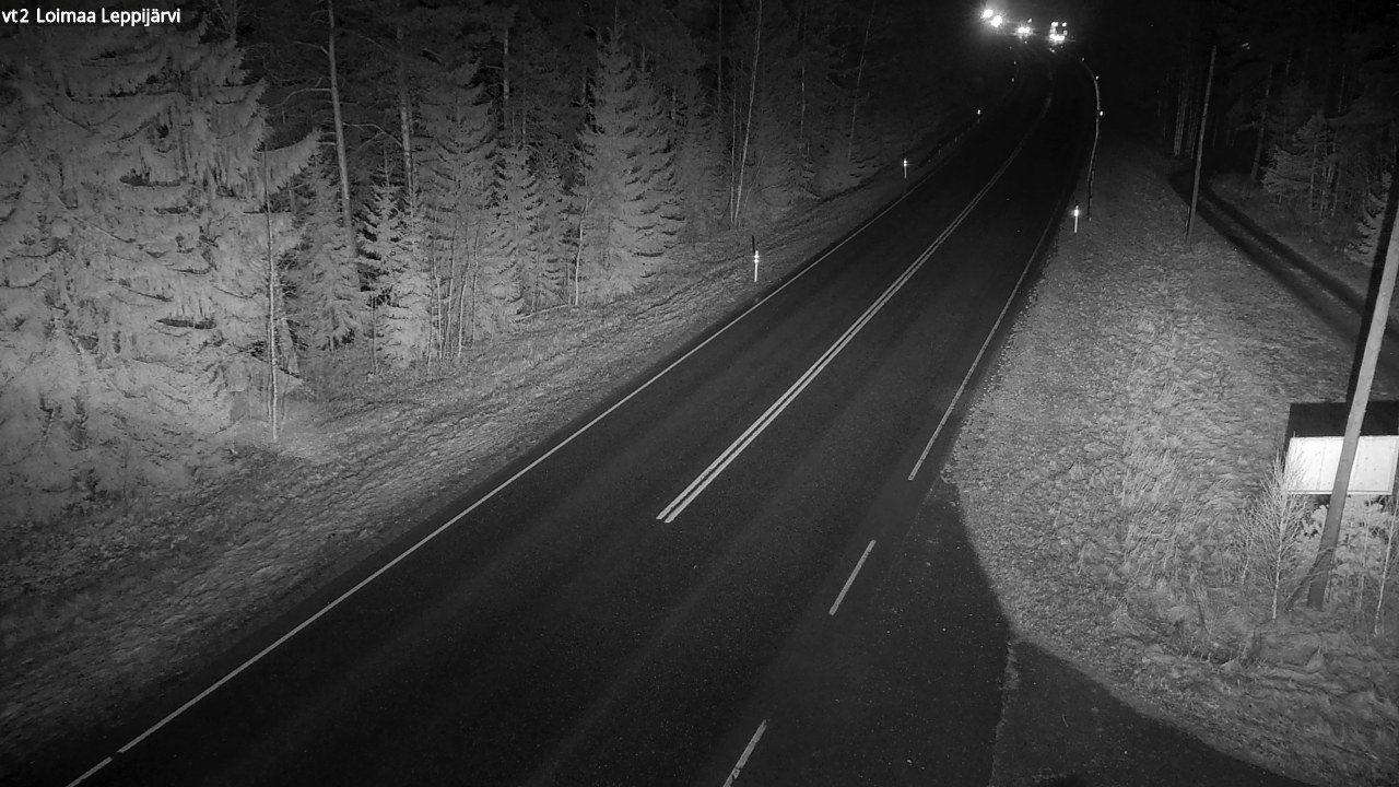 Weather Camera Image Väg 2 Loimaa, Leppijärvi, Loimaa, Varsinais-Suomi
