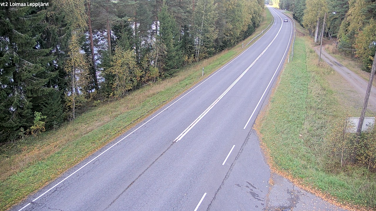 Weather Camera Image Road 2 Loimaa, Leppijärvi, Loimaa, Varsinais-Suomi