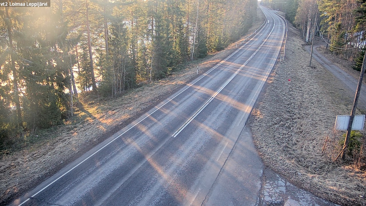 Weather Camera Image Road 2 Loimaa, Leppijärvi, Loimaa, Varsinais-Suomi
