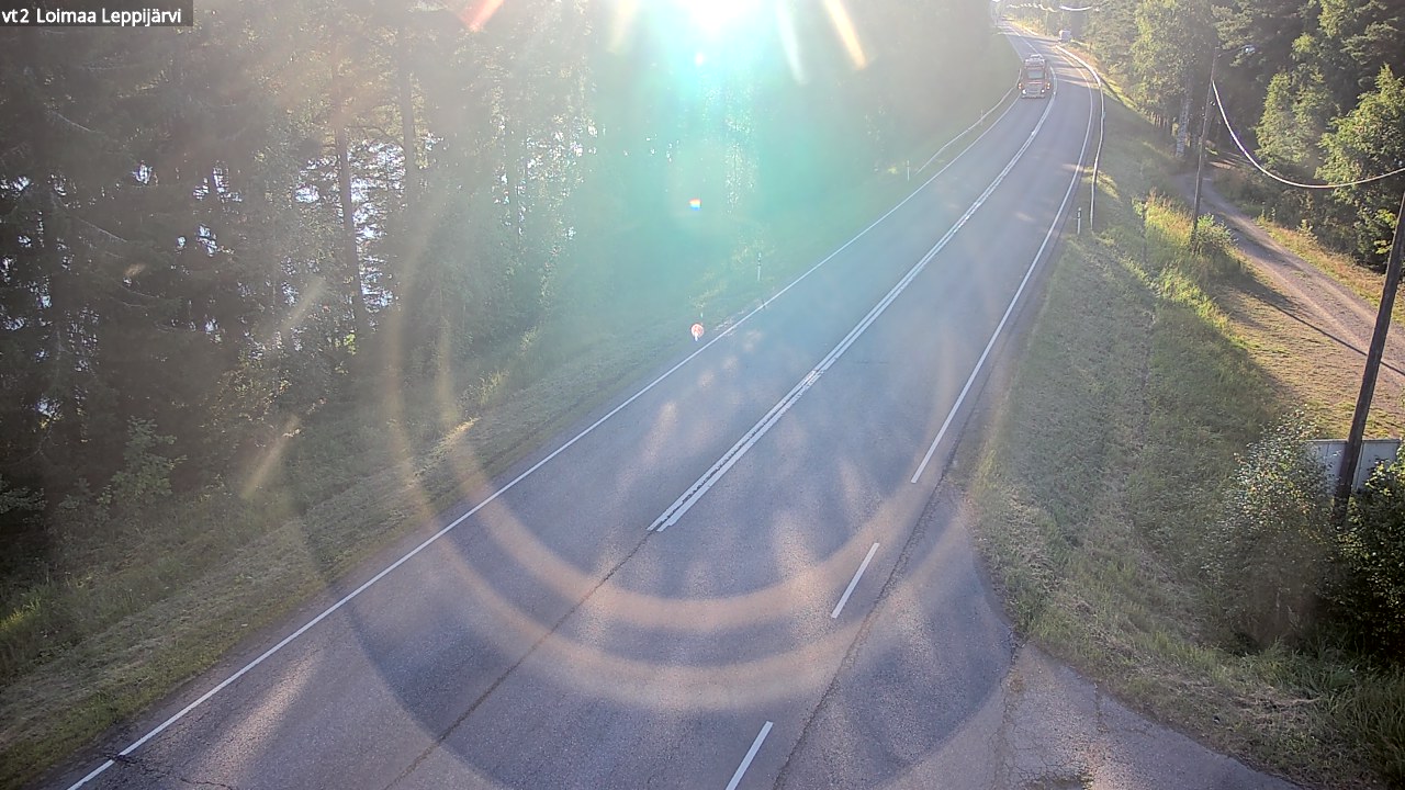 Weather Camera Image Väg 2 Loimaa, Leppijärvi, Loimaa, Varsinais-Suomi