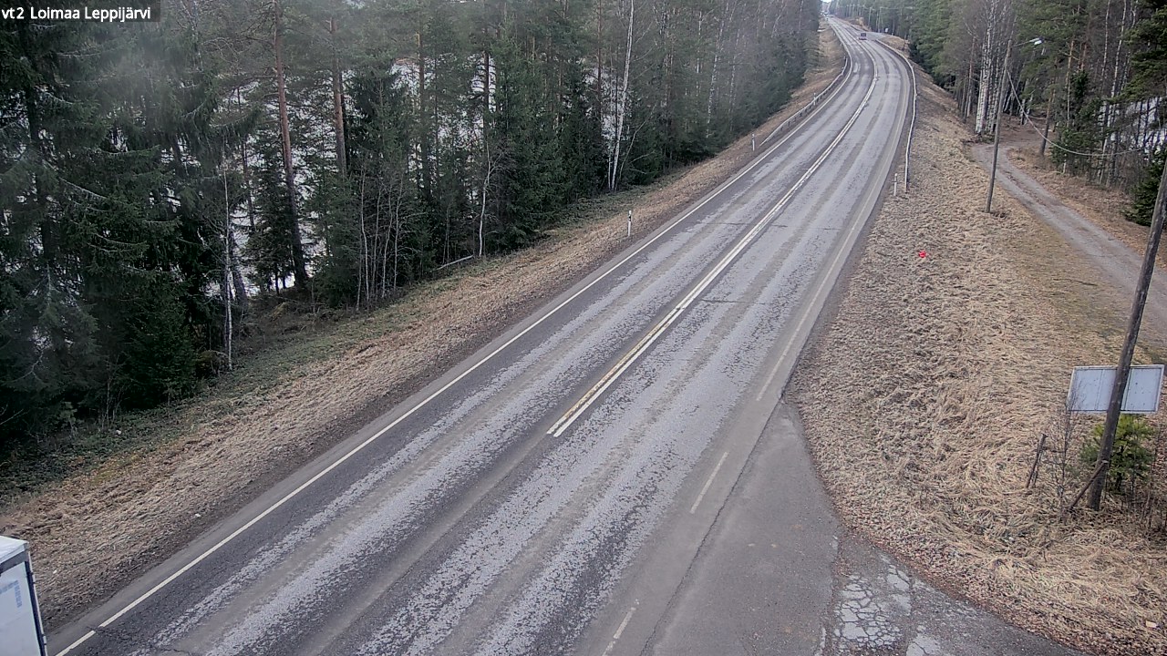 Weather Camera Image Väg 2 Loimaa, Leppijärvi, Loimaa, Varsinais-Suomi