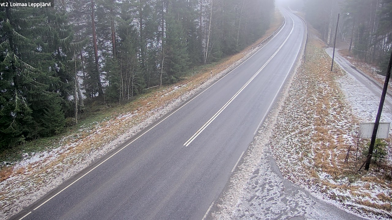 Weather Camera Image Väg 2 Loimaa, Leppijärvi, Loimaa, Varsinais-Suomi