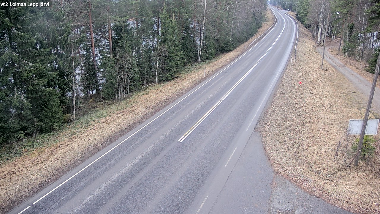 Weather Camera Image Väg 2 Loimaa, Leppijärvi, Loimaa, Varsinais-Suomi