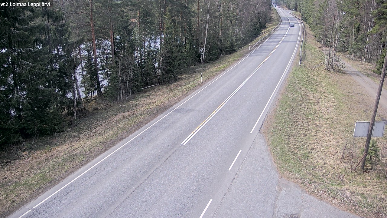 Weather Camera Image Road 2 Loimaa, Leppijärvi, Loimaa, Varsinais-Suomi