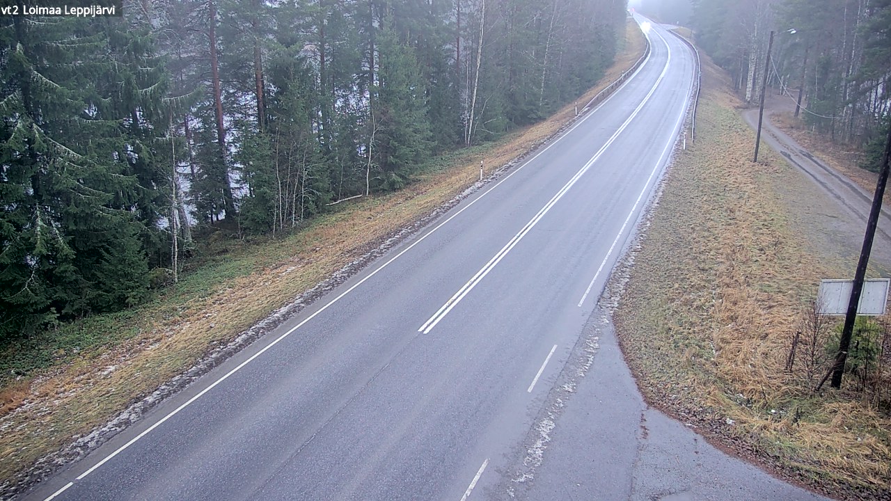 Weather Camera Image Väg 2 Loimaa, Leppijärvi, Loimaa, Varsinais-Suomi