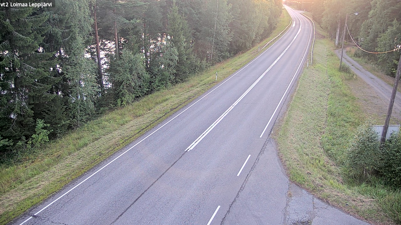 Weather Camera Image Väg 2 Loimaa, Leppijärvi, Loimaa, Varsinais-Suomi