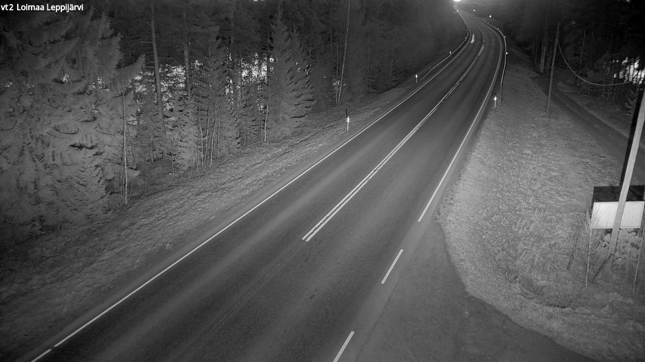 Weather Camera Image Väg 2 Loimaa, Leppijärvi, Loimaa, Varsinais-Suomi