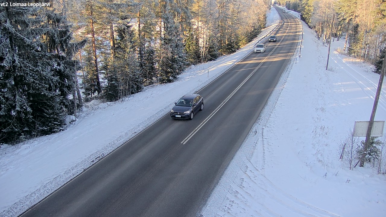 Weather Camera Image Road 2 Loimaa, Leppijärvi, Loimaa, Varsinais-Suomi