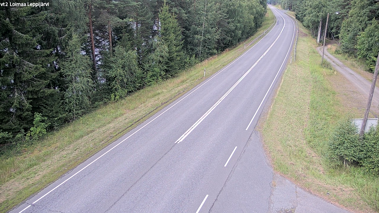 Weather Camera Image Road 2 Loimaa, Leppijärvi, Loimaa, Varsinais-Suomi
