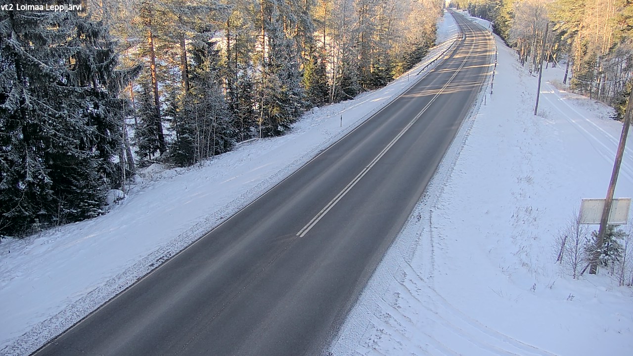 Weather Camera Image Road 2 Loimaa, Leppijärvi, Loimaa, Varsinais-Suomi