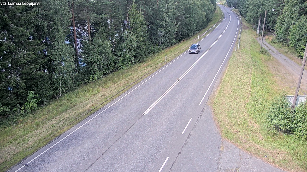 Weather Camera Image Väg 2 Loimaa, Leppijärvi, Loimaa, Varsinais-Suomi