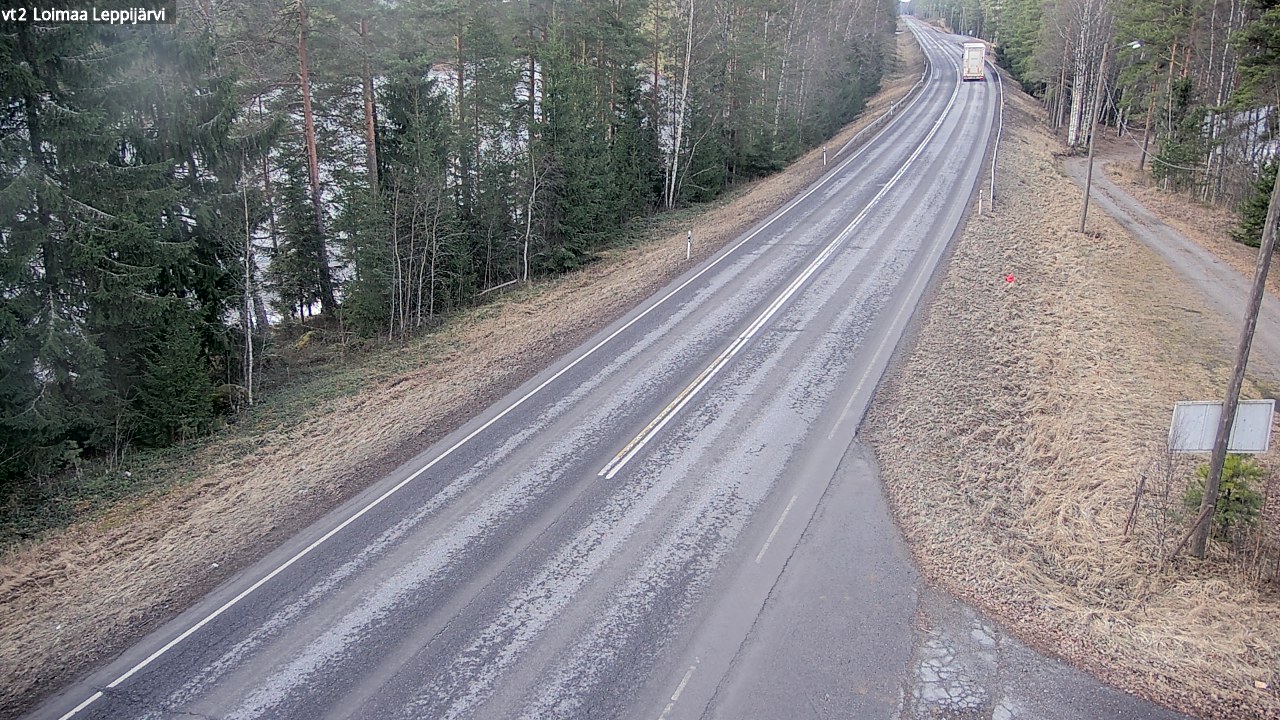 Weather Camera Image Väg 2 Loimaa, Leppijärvi, Loimaa, Varsinais-Suomi