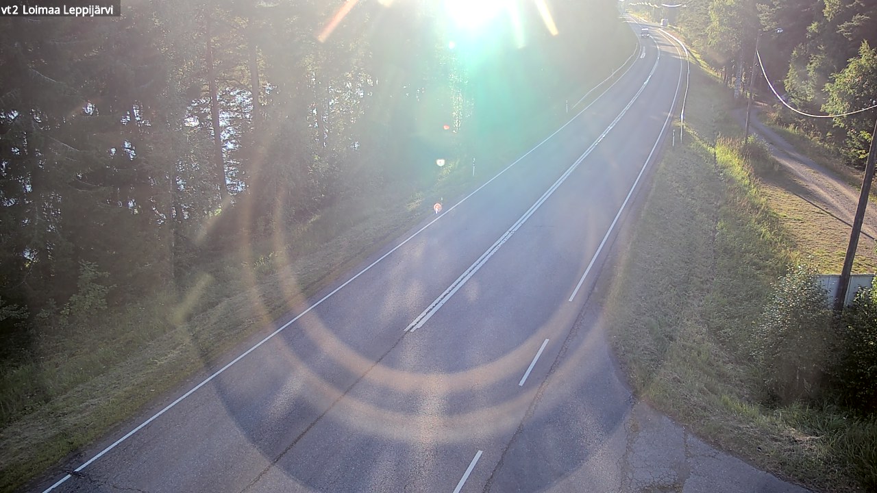 Weather Camera Image Väg 2 Loimaa, Leppijärvi, Loimaa, Varsinais-Suomi