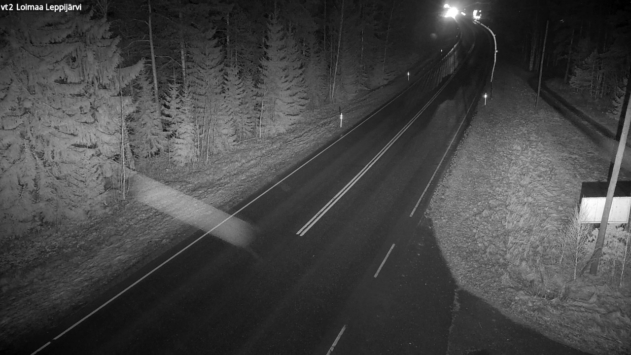 Weather Camera Image Väg 2 Loimaa, Leppijärvi, Loimaa, Varsinais-Suomi