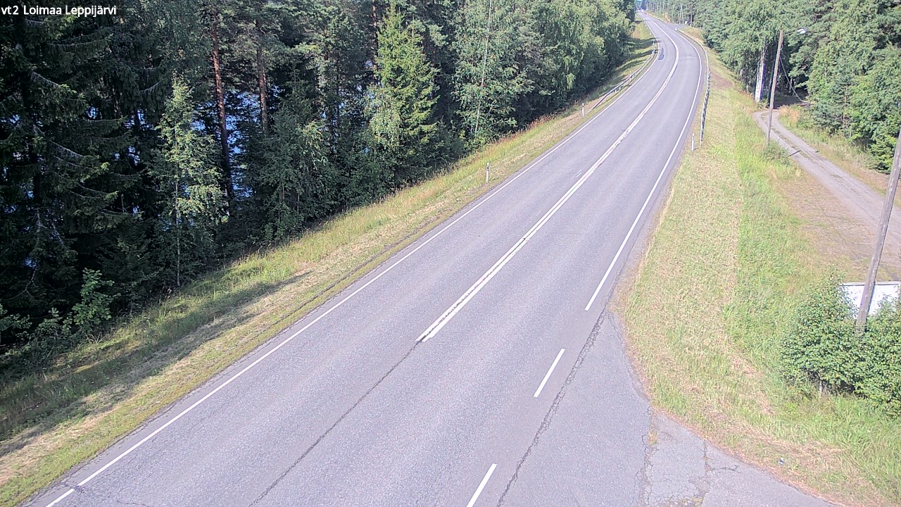 Weather Camera Image Väg 2 Loimaa, Leppijärvi, Loimaa, Varsinais-Suomi
