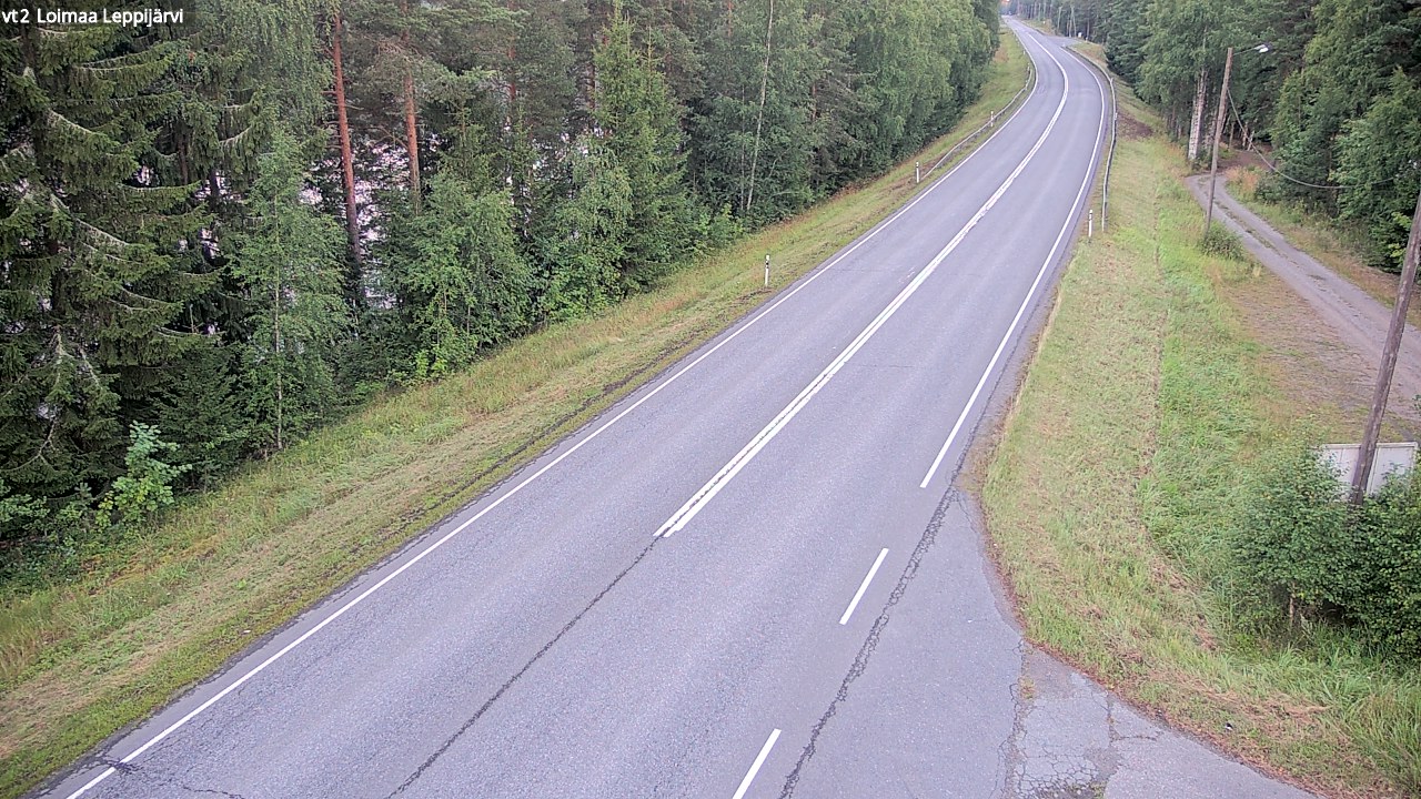 Weather Camera Image Väg 2 Loimaa, Leppijärvi, Loimaa, Varsinais-Suomi