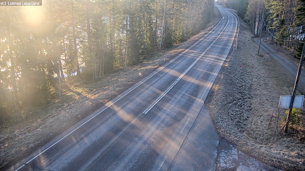 Weather Camera Image Road 2 Loimaa, Leppijärvi, Loimaa, Varsinais-Suomi