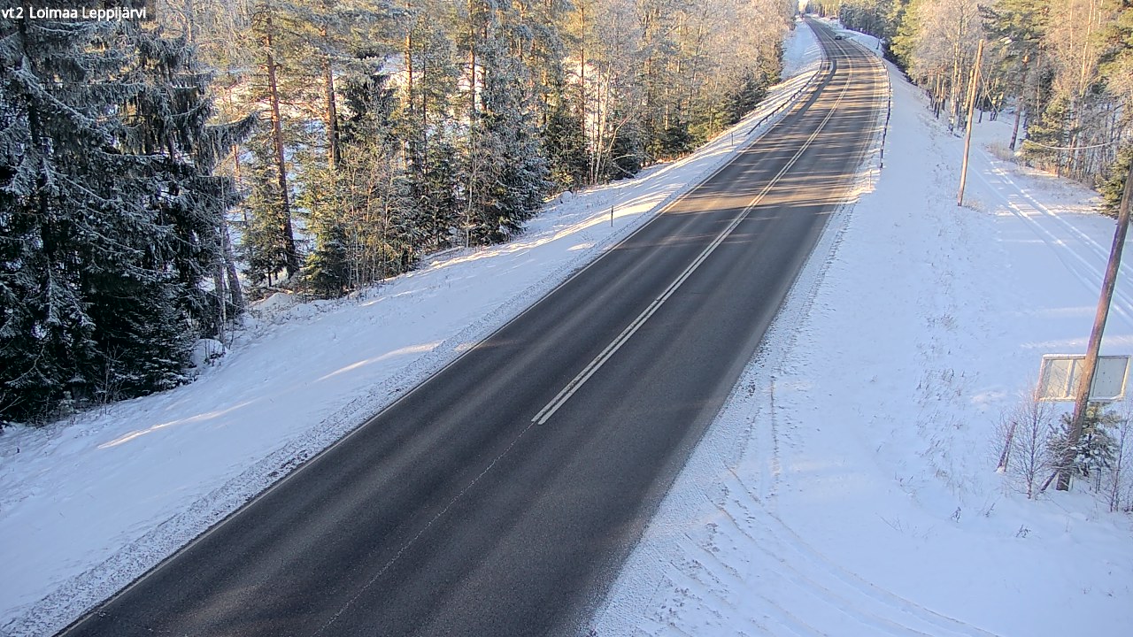 Weather Camera Image Road 2 Loimaa, Leppijärvi, Loimaa, Varsinais-Suomi