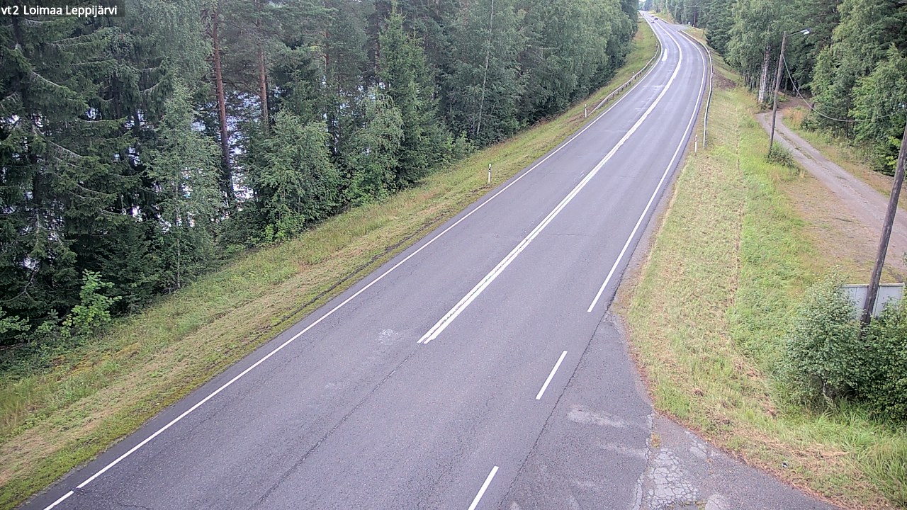 Weather Camera Image Väg 2 Loimaa, Leppijärvi, Loimaa, Varsinais-Suomi