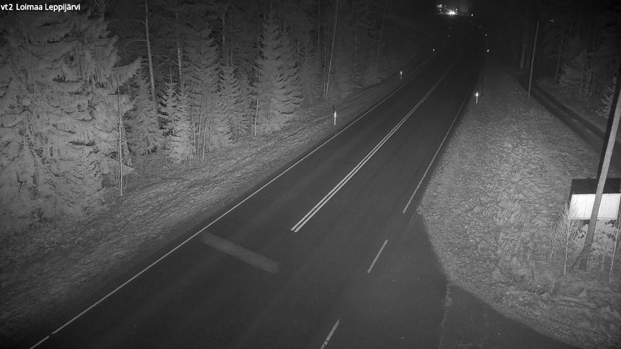 Weather Camera Image Road 2 Loimaa, Leppijärvi, Loimaa, Varsinais-Suomi