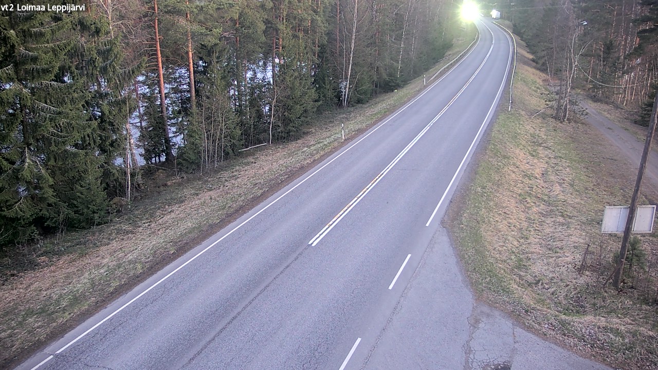 Weather Camera Image Road 2 Loimaa, Leppijärvi, Loimaa, Varsinais-Suomi