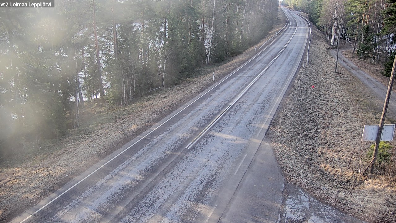 Weather Camera Image Road 2 Loimaa, Leppijärvi, Loimaa, Varsinais-Suomi