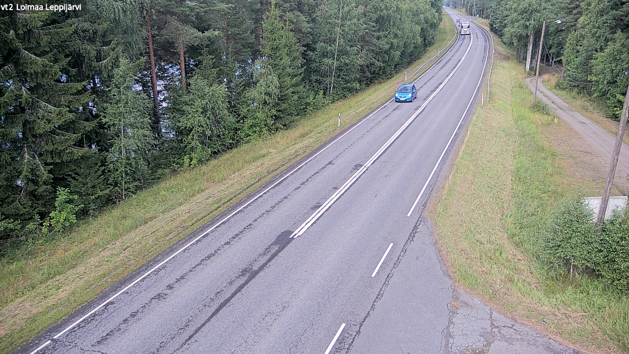 Weather Camera Image Väg 2 Loimaa, Leppijärvi, Loimaa, Varsinais-Suomi