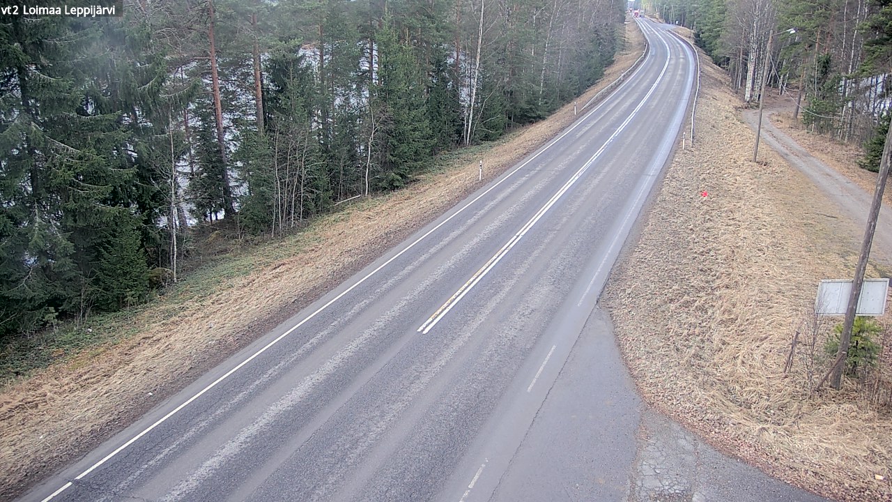 Weather Camera Image Väg 2 Loimaa, Leppijärvi, Loimaa, Varsinais-Suomi