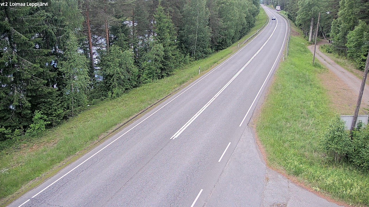Weather Camera Image Road 2 Loimaa, Leppijärvi, Loimaa, Varsinais-Suomi